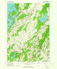 Pope Mills 1961 topographic map thumbnail