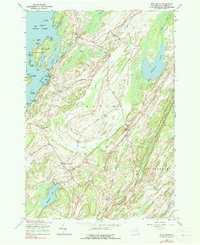 Pope Mills 1961 topographic map thumbnail