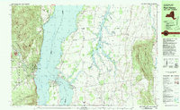 Port Henry 1980 topographic map thumbnail
