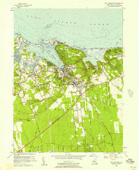 Port Jefferson 1955 topographic map preview