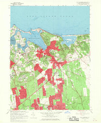 Port Jefferson 1967 topographic map thumbnail