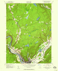 Port Jervis North 1942 topographic map preview