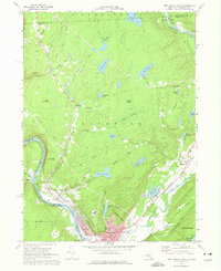 Port Jervis North 1969 topographic map preview