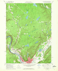 Port Jervis North 1969 topographic map preview