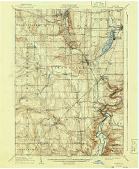 Portage topographic map thumbnail