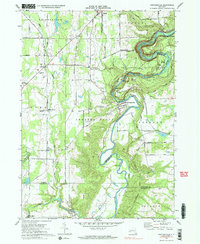 Portageville 1972 topographic map thumbnail