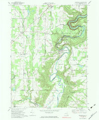Portageville 1972 topographic map thumbnail