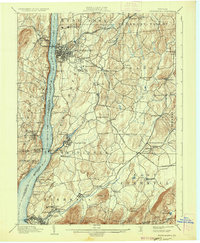 Poughkeepsie 1903 topographic map thumbnail