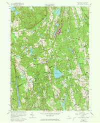 Pound Ridge 1960 topographic map thumbnail