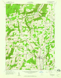 Prattsburg 1942 topographic map thumbnail