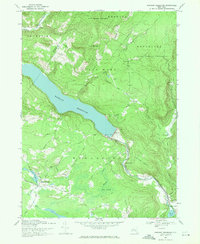 Rondout Reservoir 1969 topographic map thumbnail
