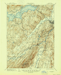 Rosendale 1903 topographic map thumbnail