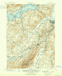 Rosendale 1903 topographic map thumbnail