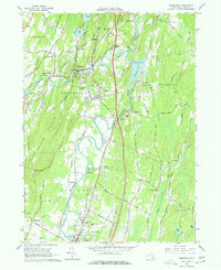 Rosendale 1964 topographic map thumbnail
