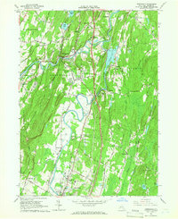 Rosendale 1964 topographic map thumbnail