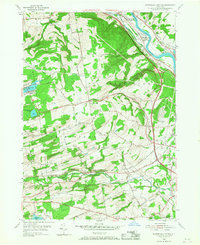 Rotterdam Junction 1954 topographic map thumbnail