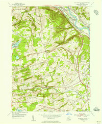 Rotterdam Junction 1954 topographic map thumbnail