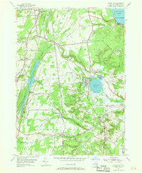 Round Lake 1954 topographic map thumbnail