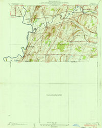 Rush 1934 topographic map preview