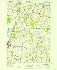 Rush 1951 topographic map preview