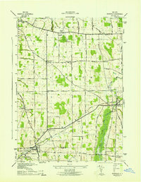 Rushville 1942 topographic map thumbnail