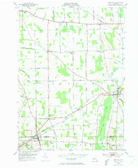 Rushville 1952 topographic map thumbnail