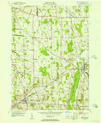 Rushville 1952 topographic map thumbnail