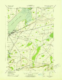 Sackets Harbor 1943 topographic map preview