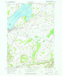 Sackets Harbor 1959 topographic map thumbnail