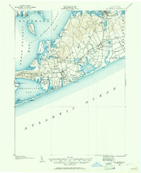 Sag Harbor 1903 topographic map thumbnail
