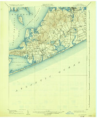 Sag Harbor 1904 topographic map thumbnail