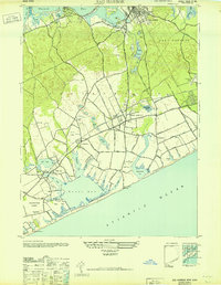 Sag Harbor 1946 topographic map thumbnail