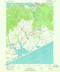 Sag Harbor 1956 topographic map thumbnail