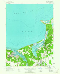 Saint James 1955 topographic map thumbnail
