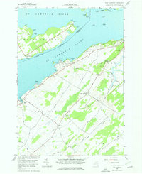 Saint Lawrence 1958 topographic map thumbnail