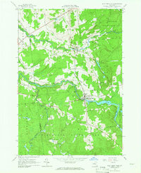 Saint Regis Falls 1964 topographic map thumbnail