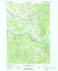 Saint Regis Falls 1964 topographic map thumbnail
