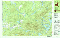 Saint Regis Mtn 1979 topographic map thumbnail