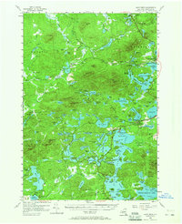 Saint Regis 1955 topographic map thumbnail
