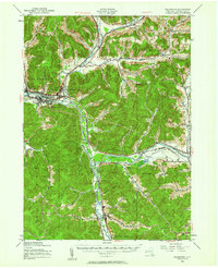 Salamanca 1938 topographic map thumbnail