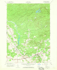 Salisbury 1945 topographic map preview