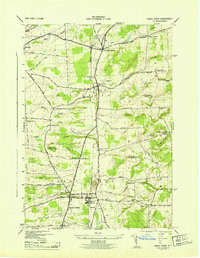 Sandy Creek 1943 topographic map thumbnail