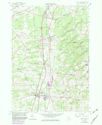 Sandy Creek 1958 topographic map thumbnail
