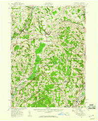 Sangerfield topographic map thumbnail