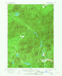 Santanoni 1953 topographic map thumbnail
