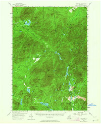 Santanoni 1953 topographic map thumbnail