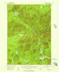 Santanoni 1953 topographic map thumbnail