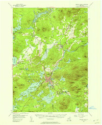 Saranac Lake 1955 topographic map thumbnail