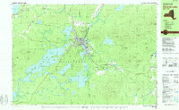 Saranac Lake 1978 topographic map thumbnail
