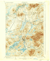 Saranac topographic map thumbnail